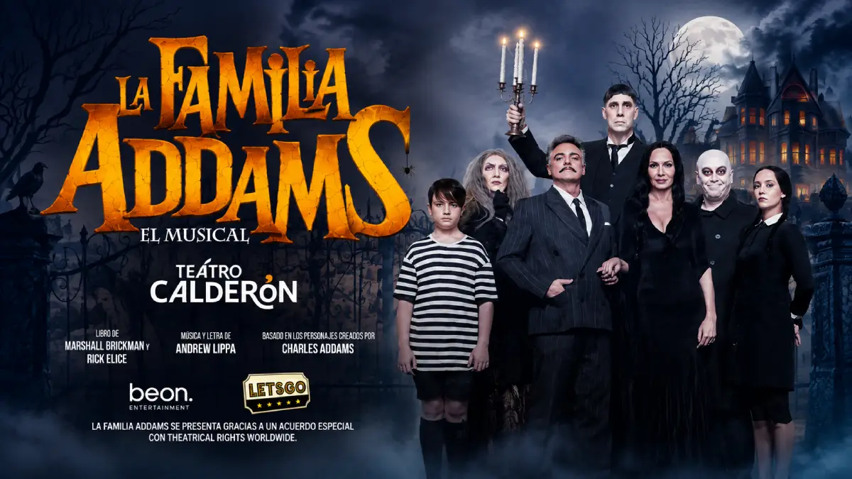 La Famlia Adams el musical en Madrid